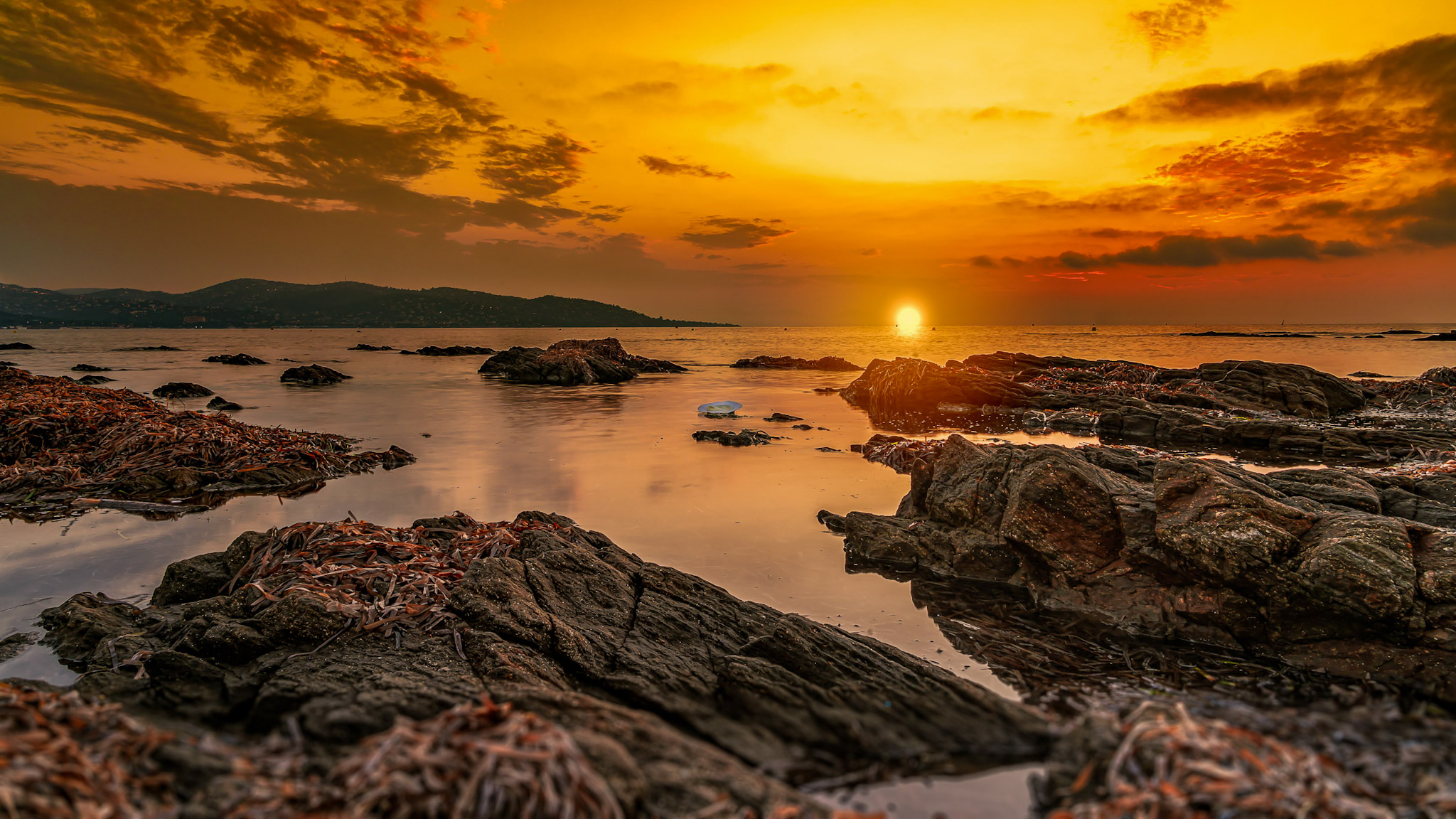 Coucher de Soleil à Sainte Maxime