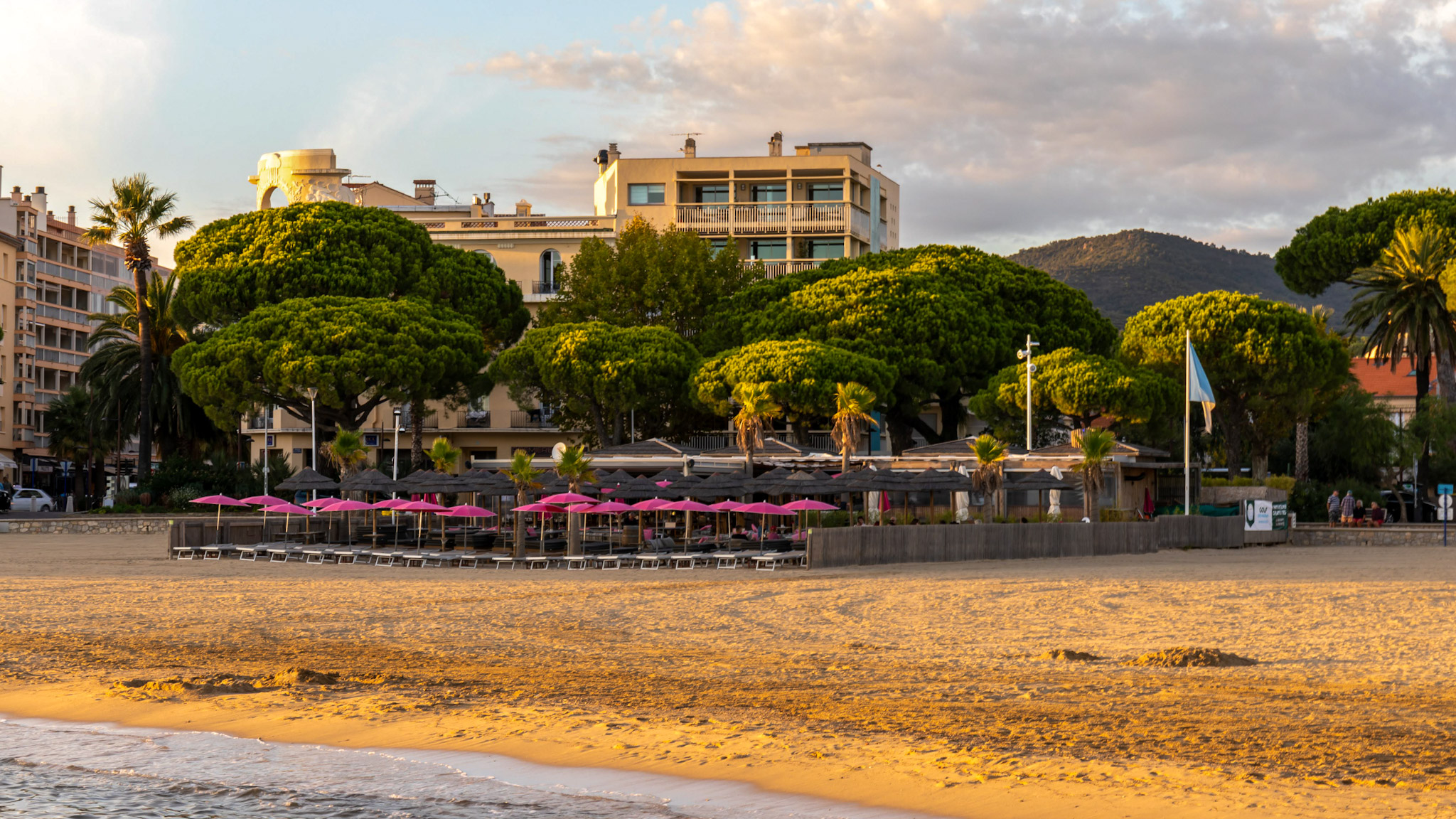 Plage du Centre Ville à Sainte Maxime