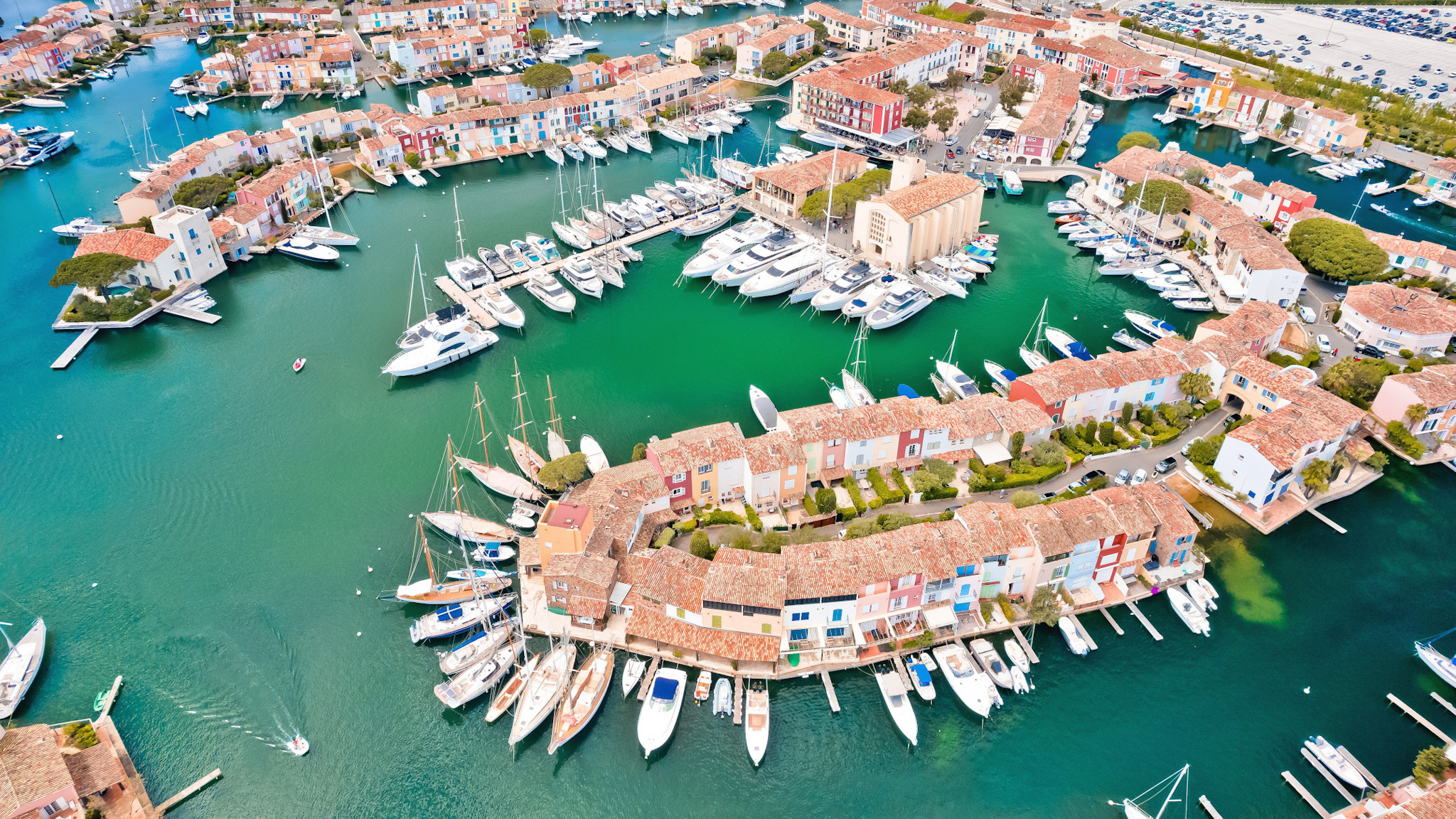 Port Grimaud, Visite des canaux