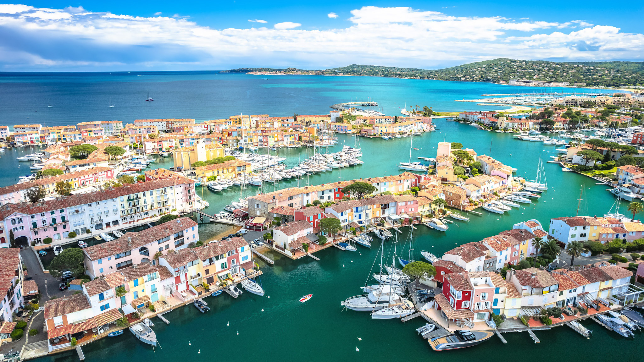 Port Grimaud, vue sur les canaux