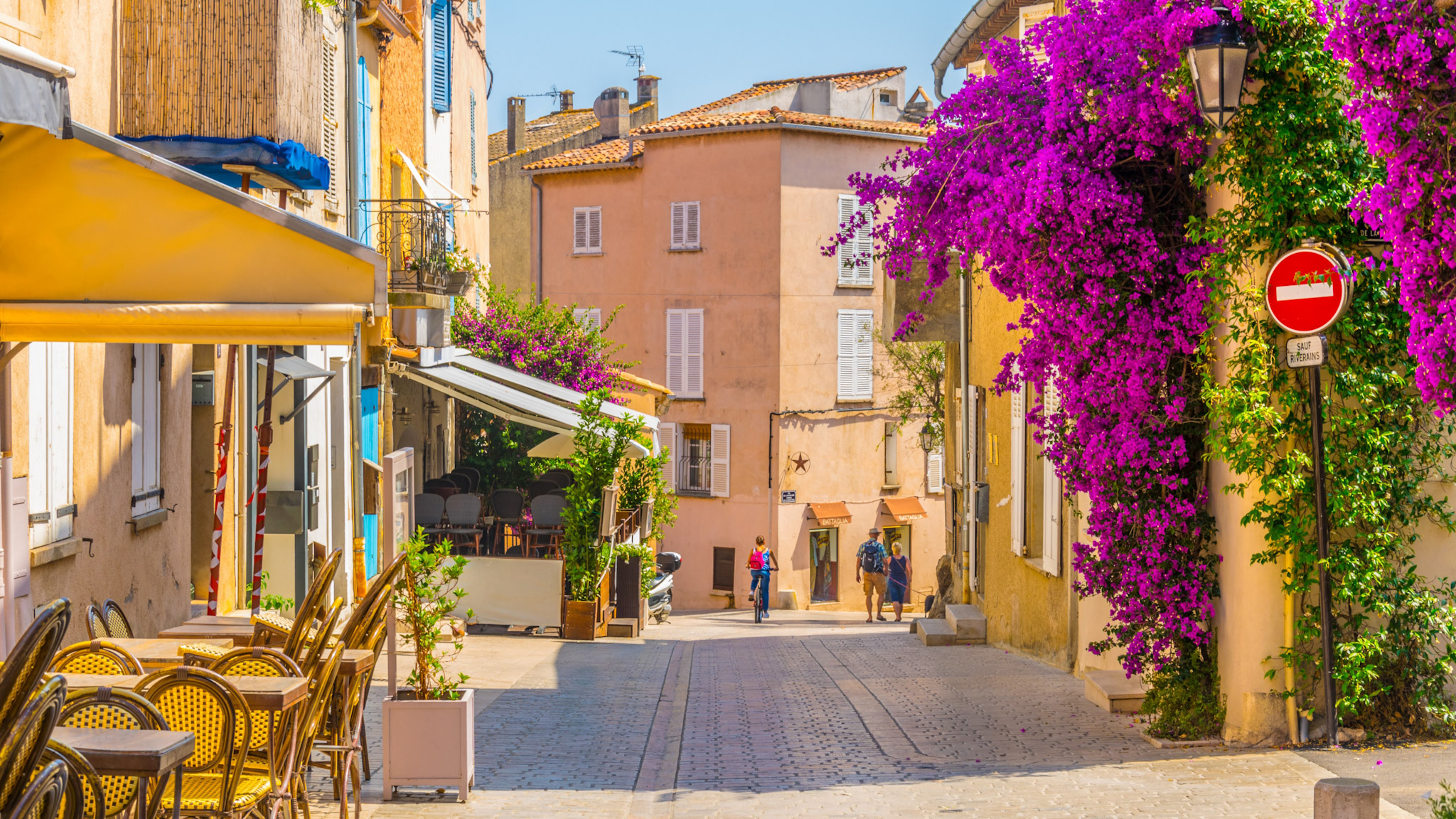 Centre ville de Saint Tropez