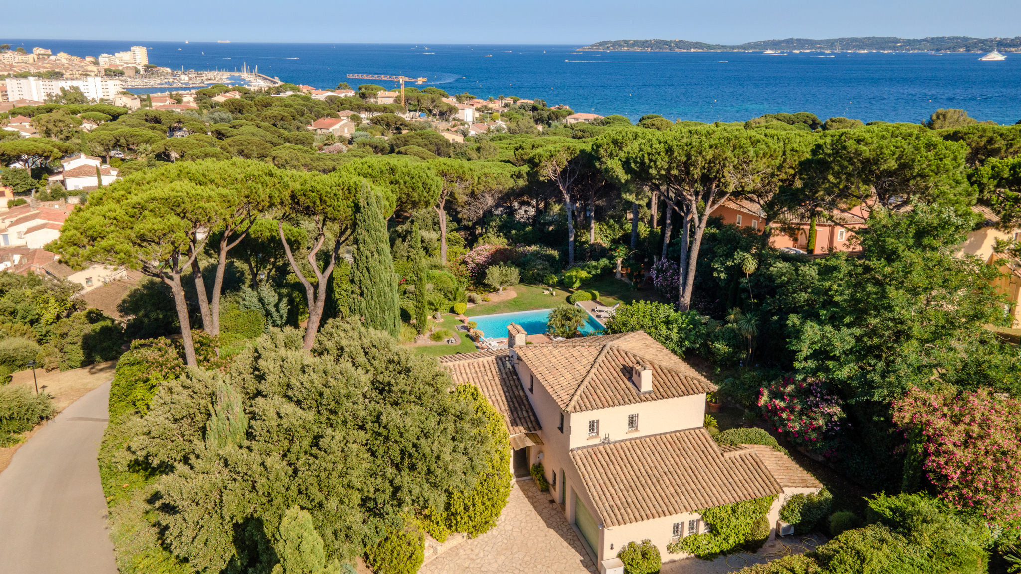 Villa La Marchellerie - Villa vue Mer à Sainte Maxime