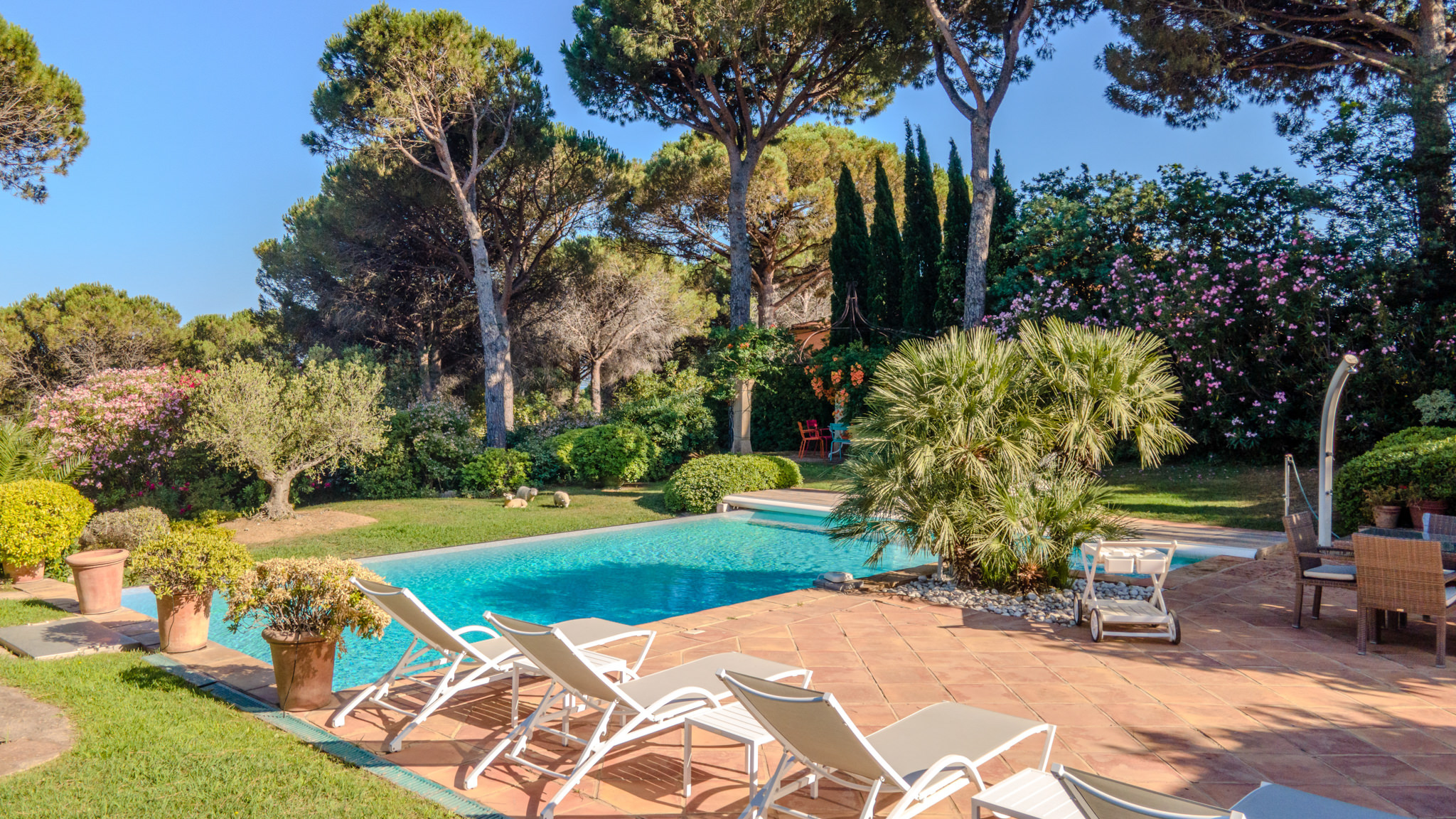 Villa avec piscine - Golf de Saint Tropez 