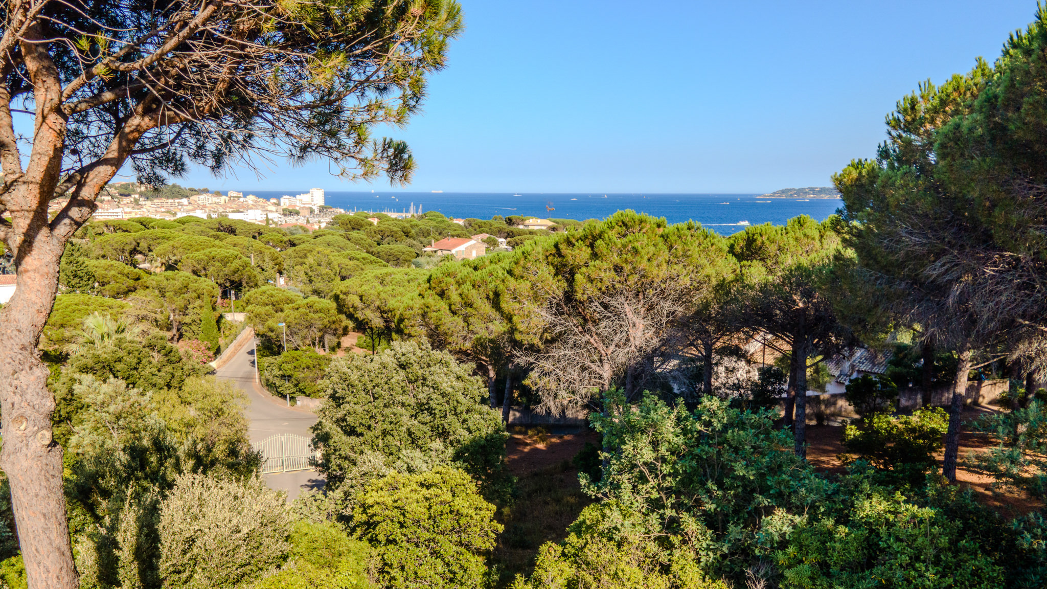 Villa avec vue mer sur le golfe de Saint Tropez