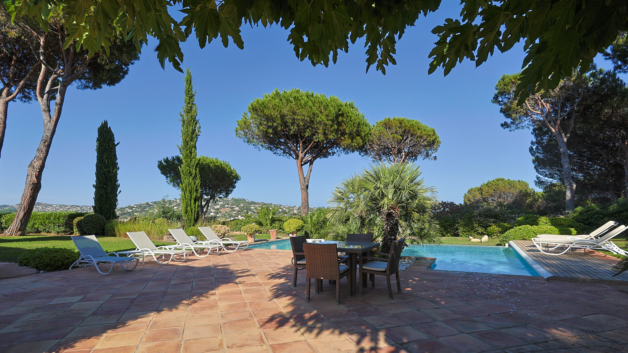 Villa vue mer avec piscine à Sainte Maxime