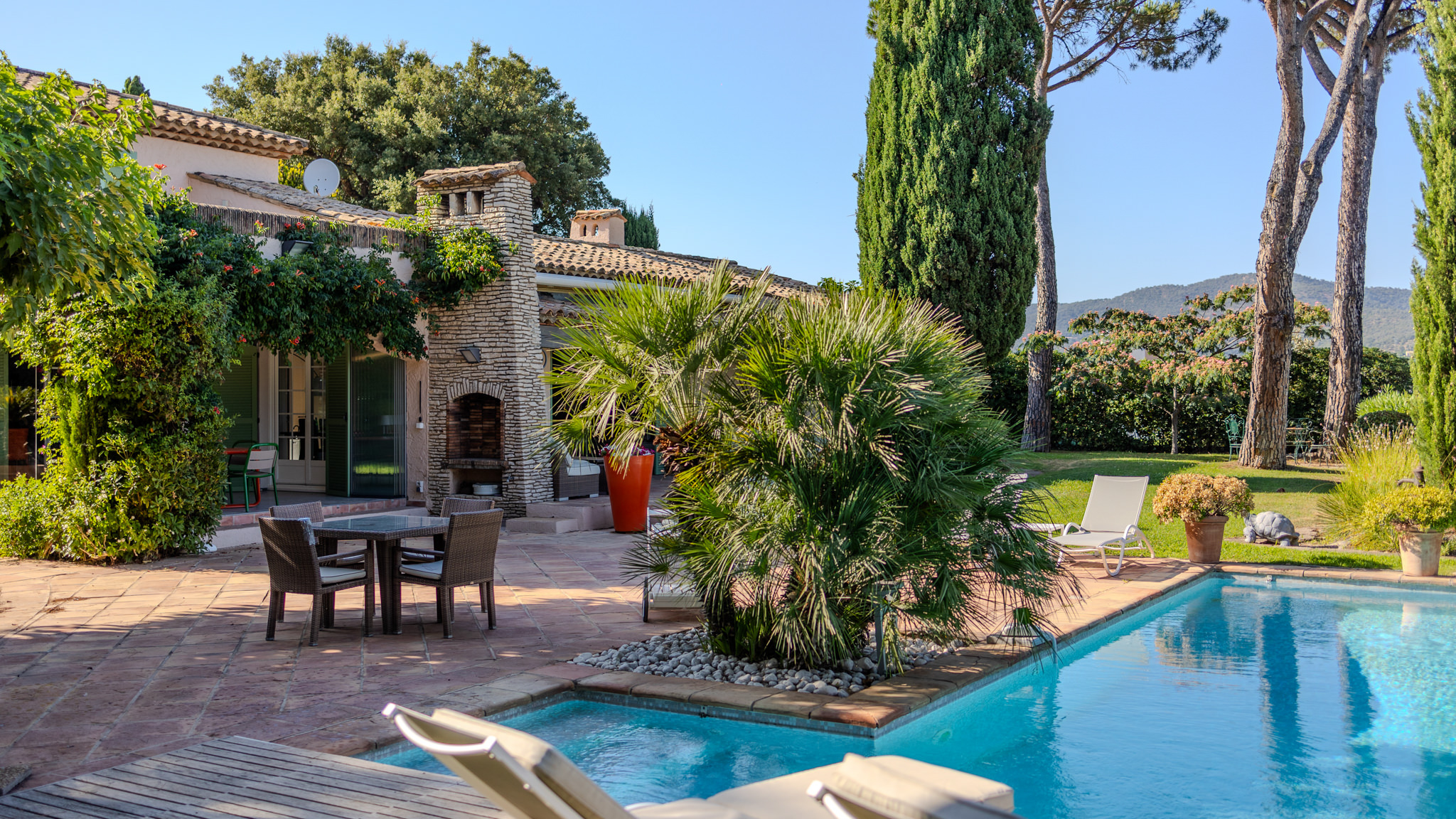 Villa 8 personnes avec piscine à Saint Tropez