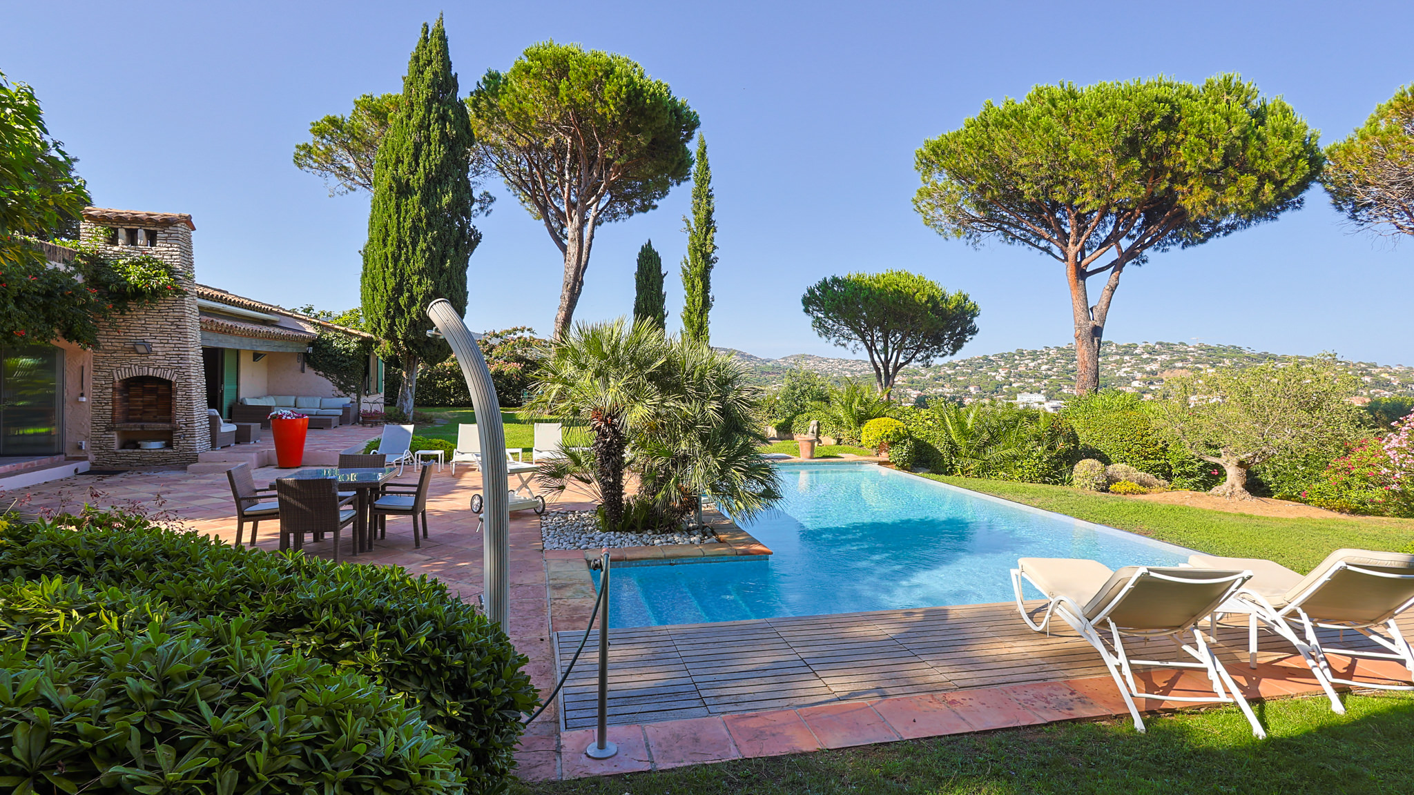 Villa luxueuse  avec vue sur le Golfe de Saint Tropez