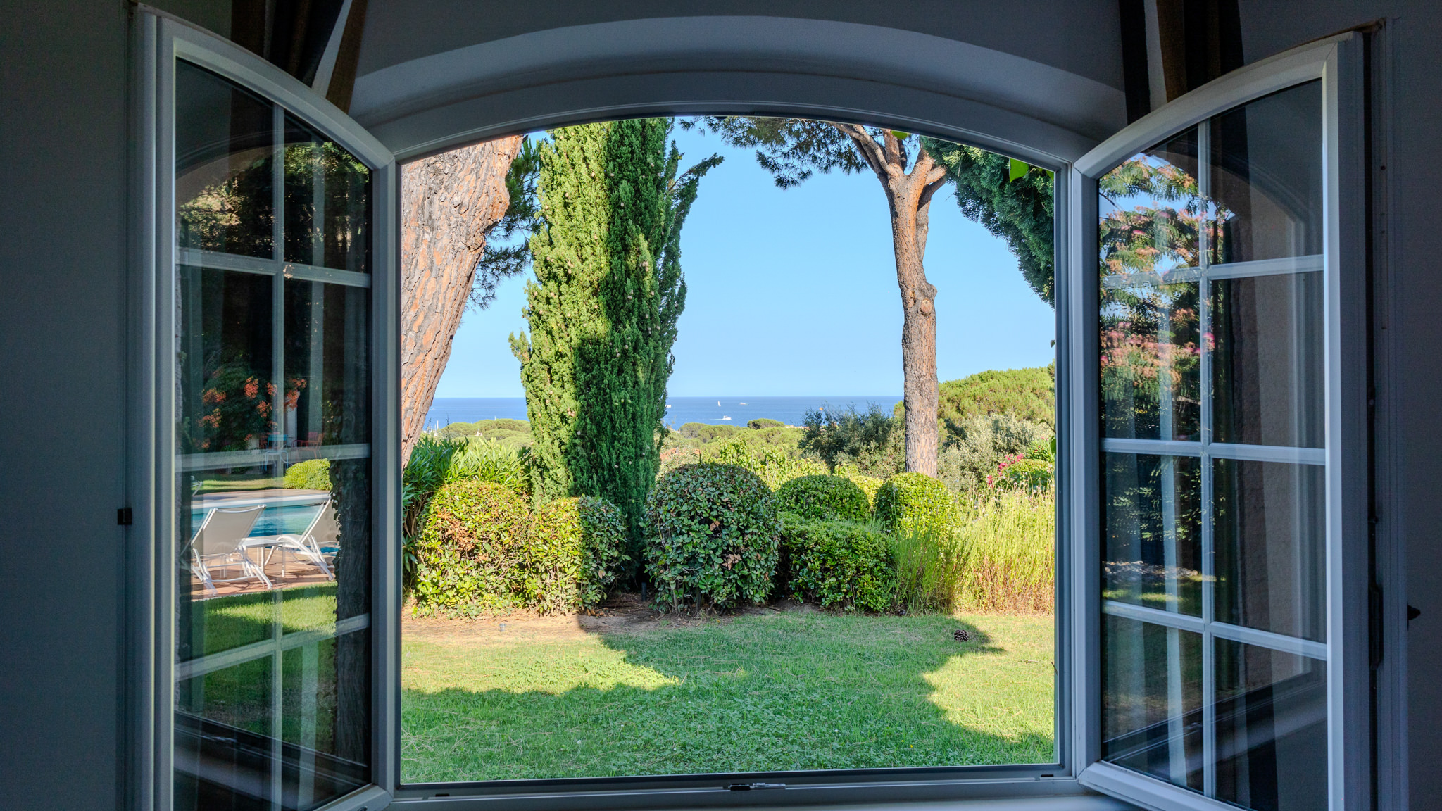 Villa àSt Tropez - Chambre avec vue Mer 