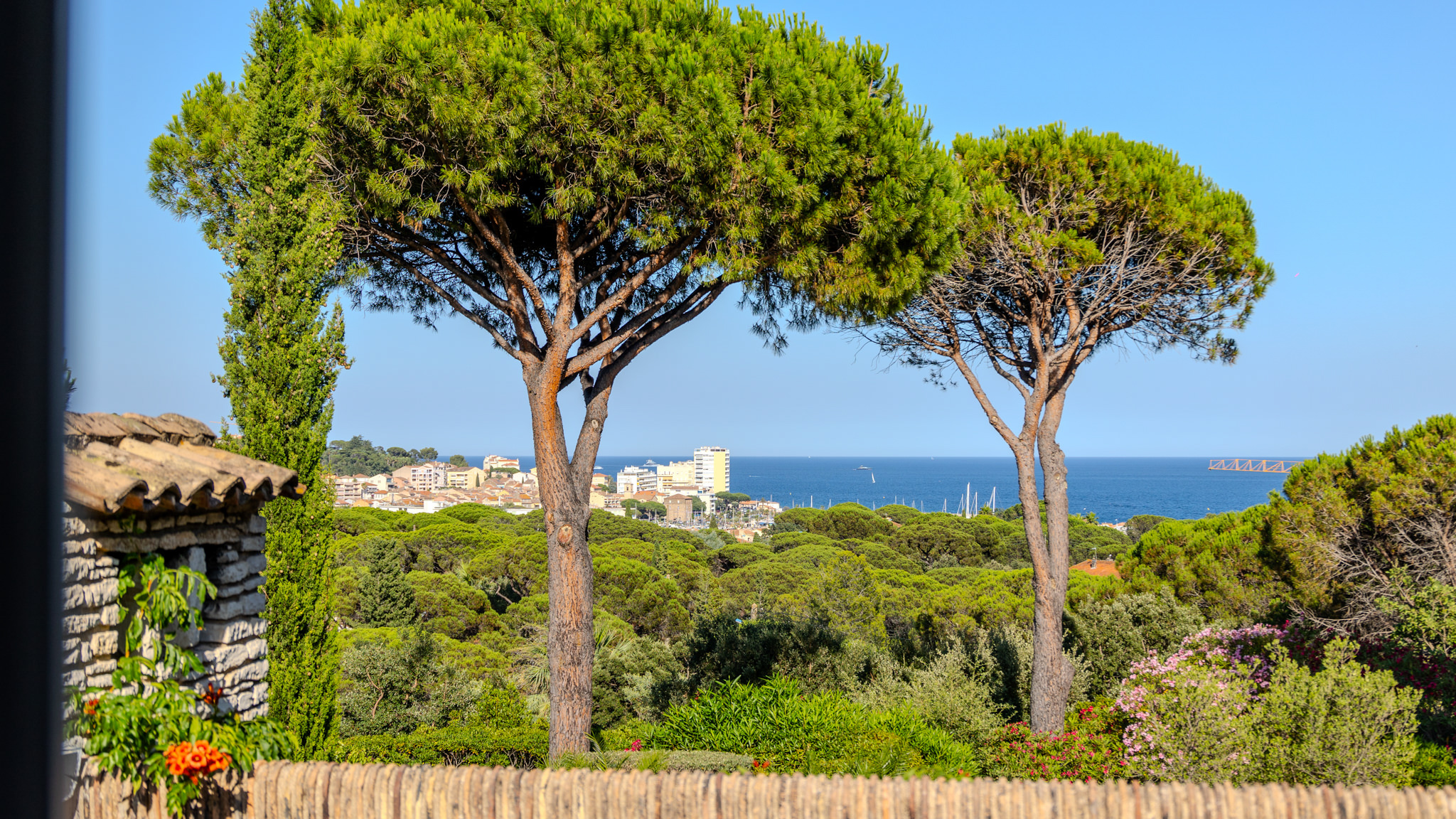 Villa La Marchellerie - vue sur le Golfe de Saint Tropez