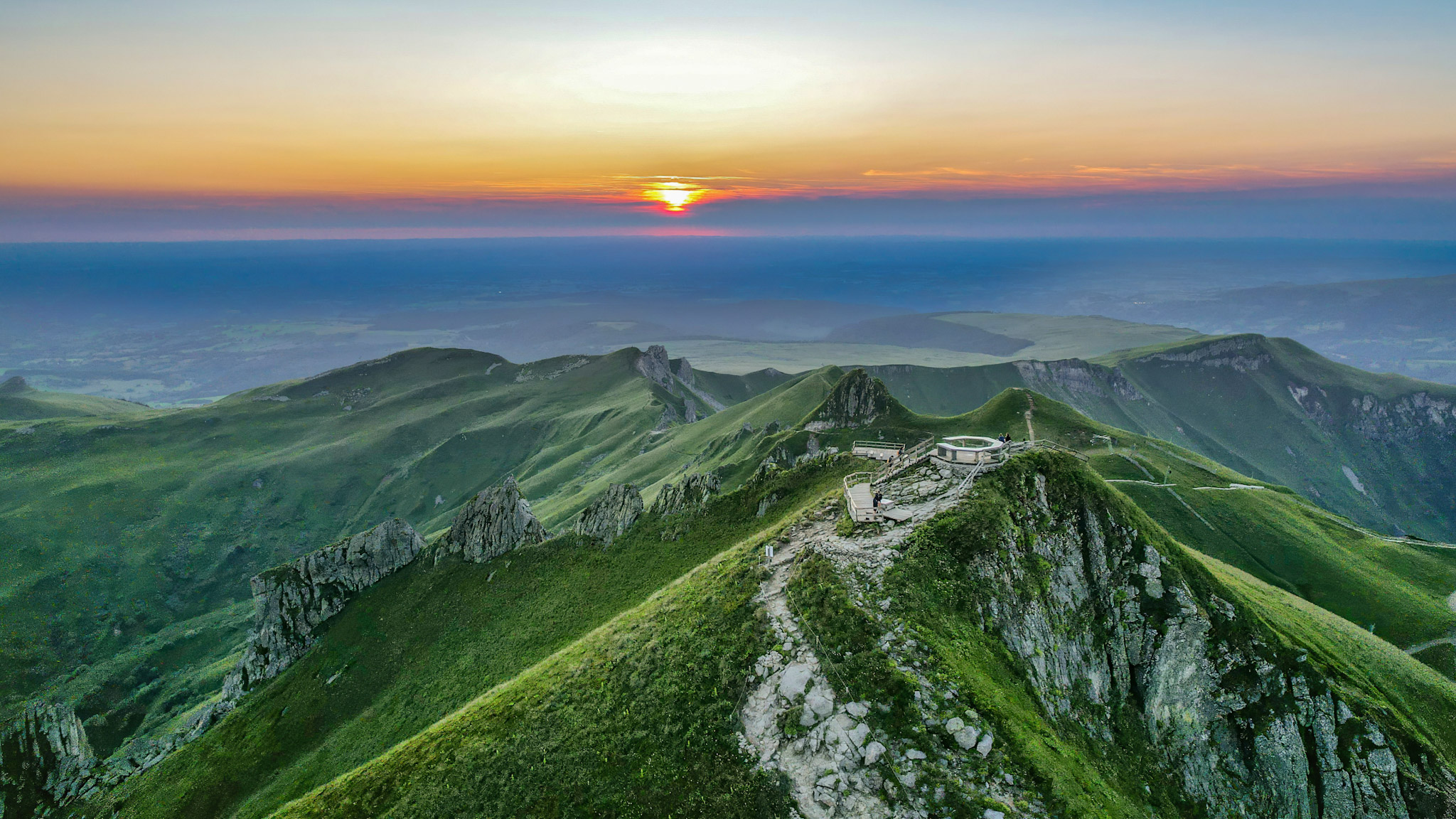 Le Puy de Sancy, volcan des Monts Dore